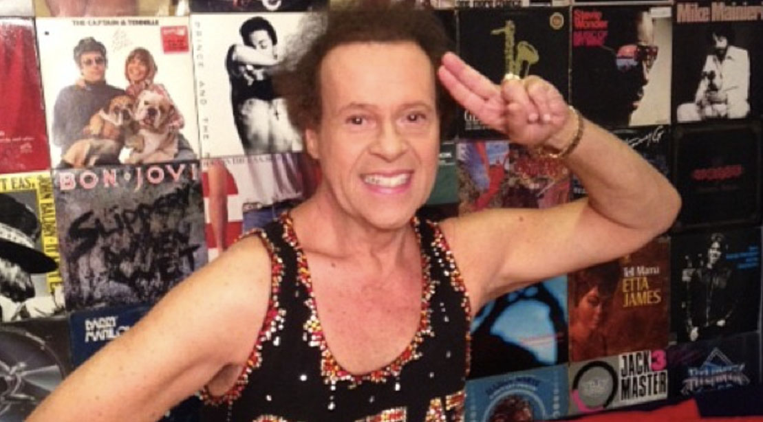 Fitness legend and inspirational personality Richard Simmons at Huffpost before his death at 76 years old