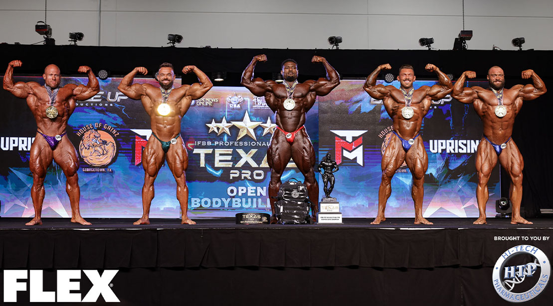 Men’s Bodybuilding winners